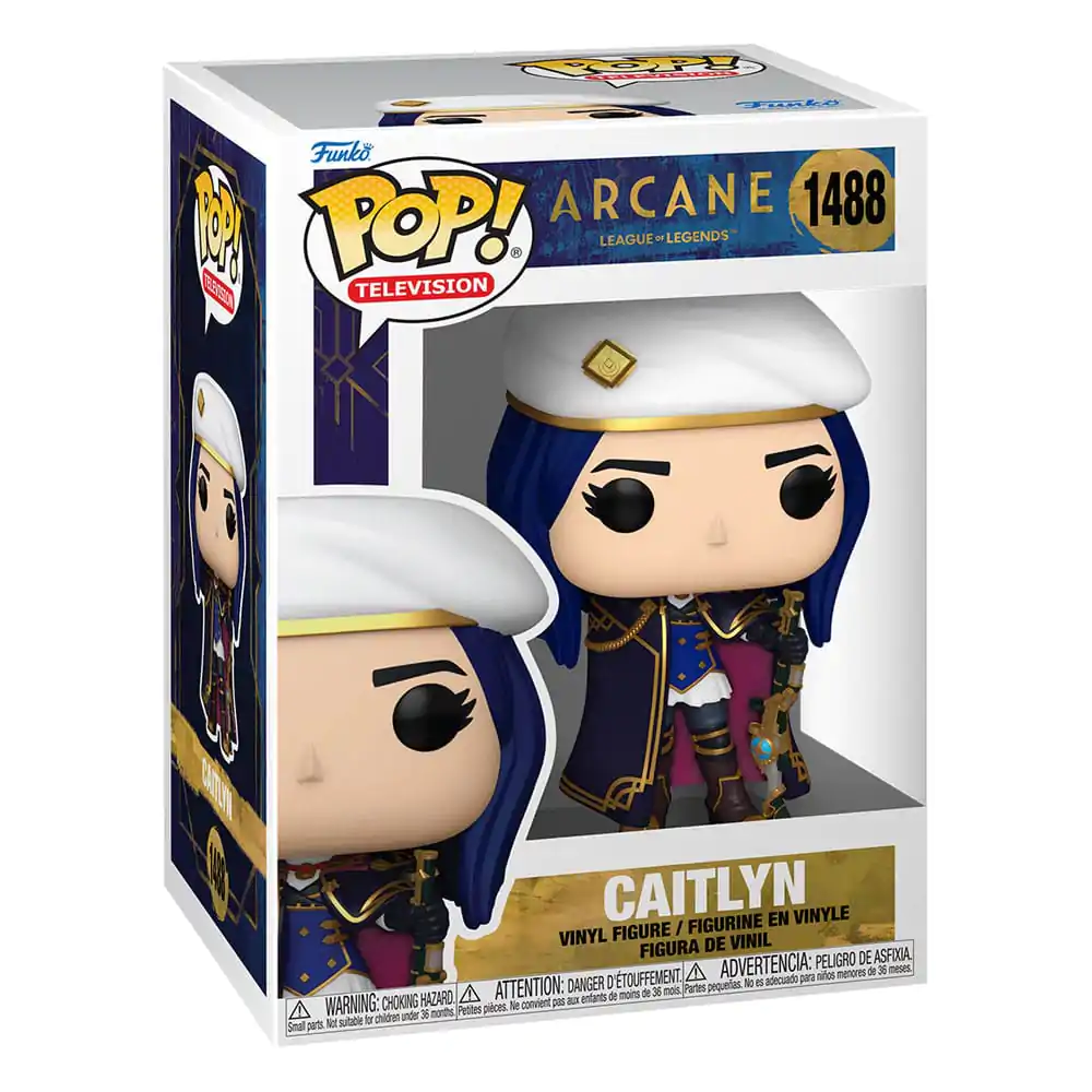 Arcane League of Legends Funko POP! Animation Vinyl Figur Caitlyn 9 cm termékfotó