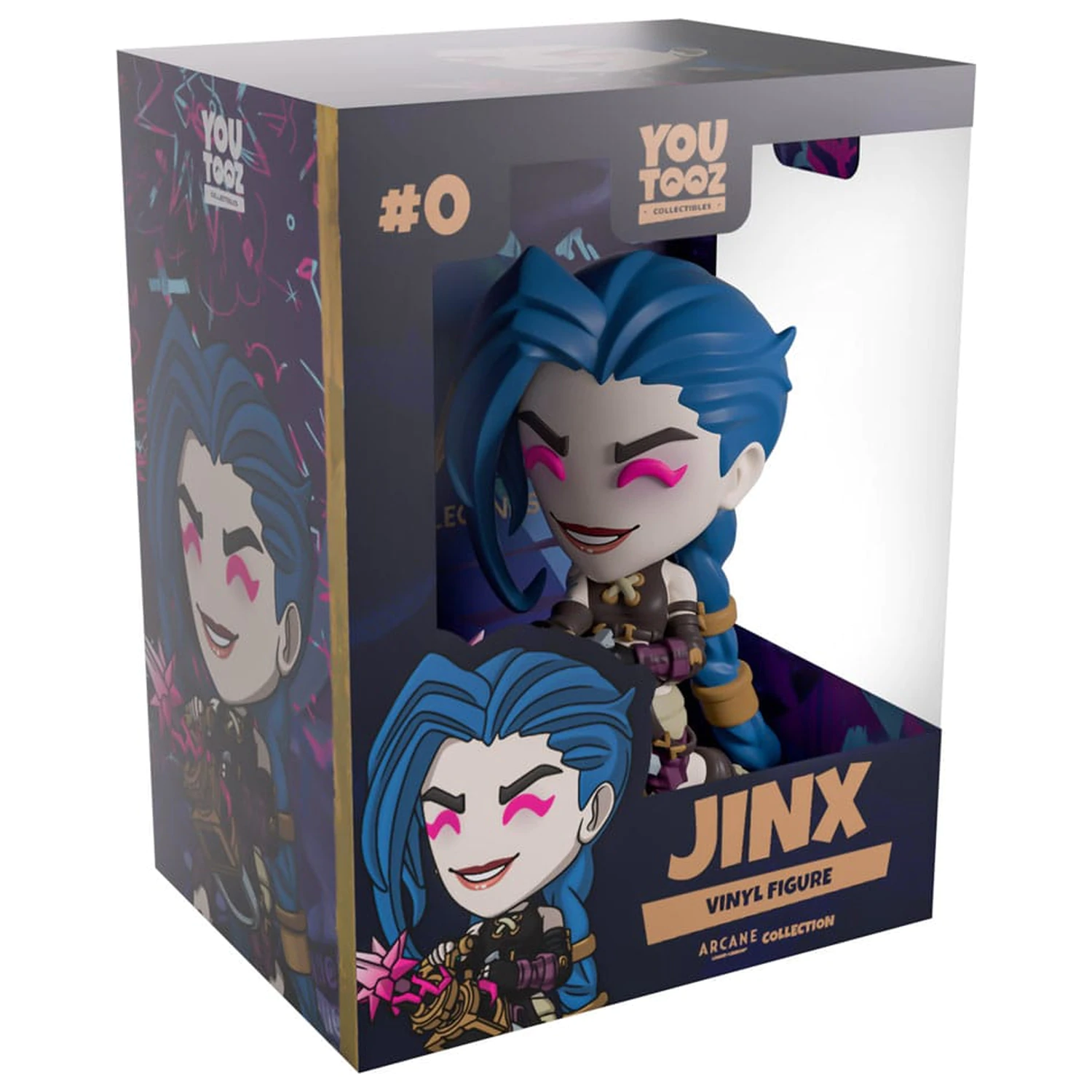 Arcane Vinyl Figur Jinx 11 cm Produktfoto