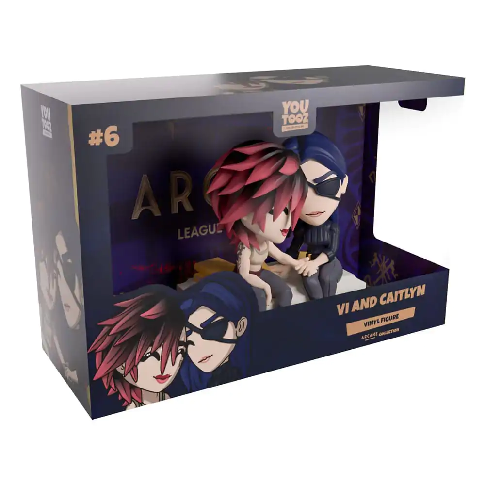 Arcane Vinyl Figuren 2er-Pack Vi & Caitlyn 11 cm Produktfoto