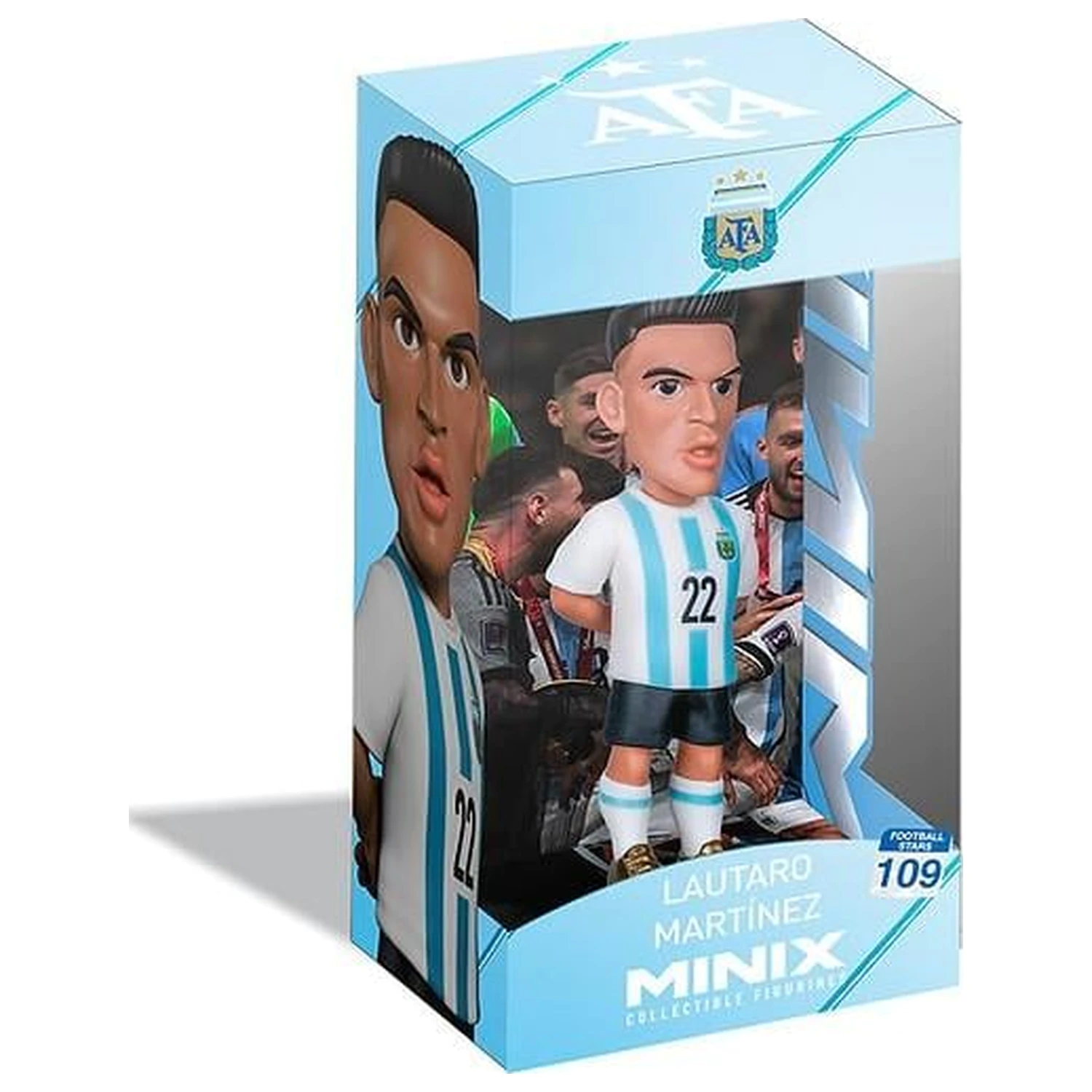 ARGENTINA Lautaro Martínez Figur Minix World Cup 12cm Produktfoto
