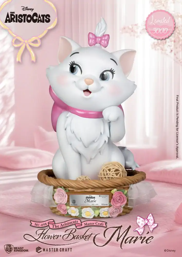 Aristocats Master Craft Statue Blumenkorb Marie 32 cm Produktfoto