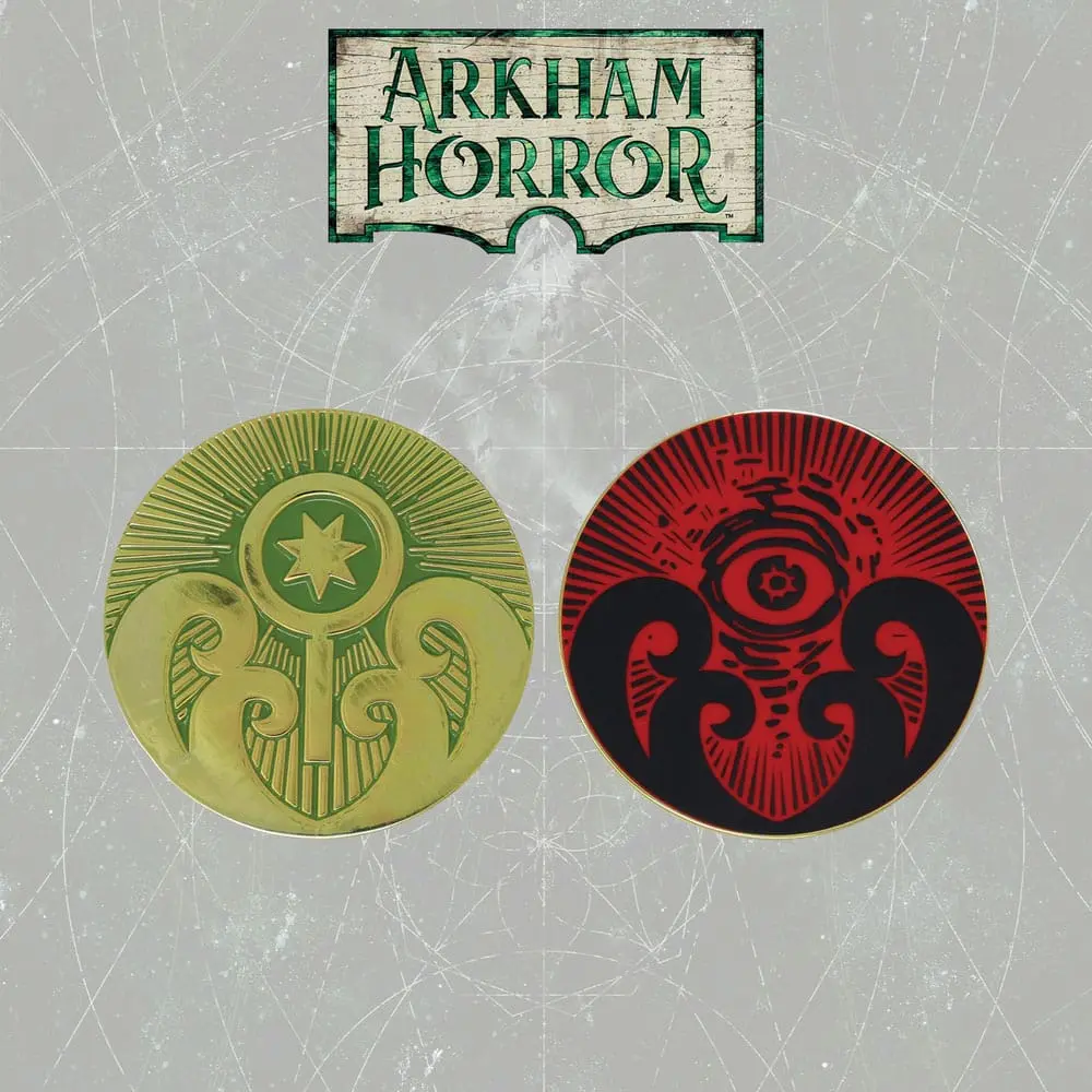 Arkham Horror Sammelmünze Clues & Doom Limited Edition termékfotó