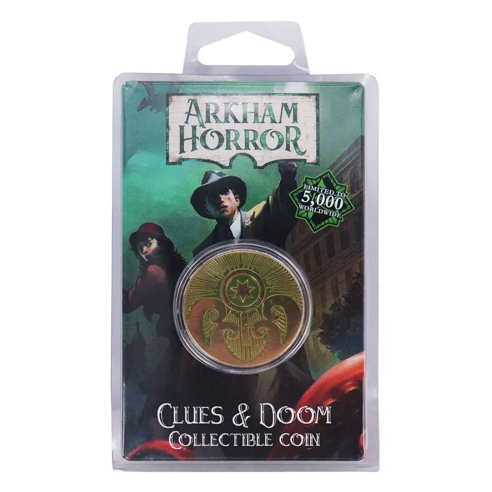 Arkham Horror Sammelmünze Clues & Doom Limited Edition termékfotó