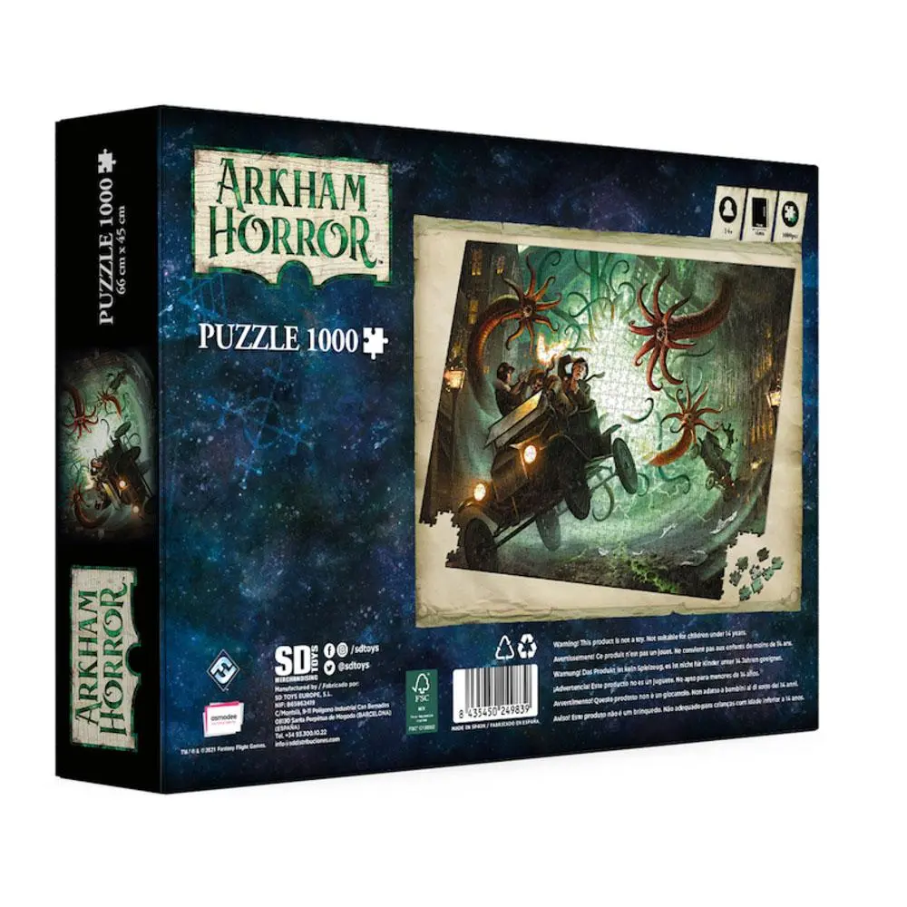 Arkham Horror Puzzle Poster (1000 Teile) termékfotó