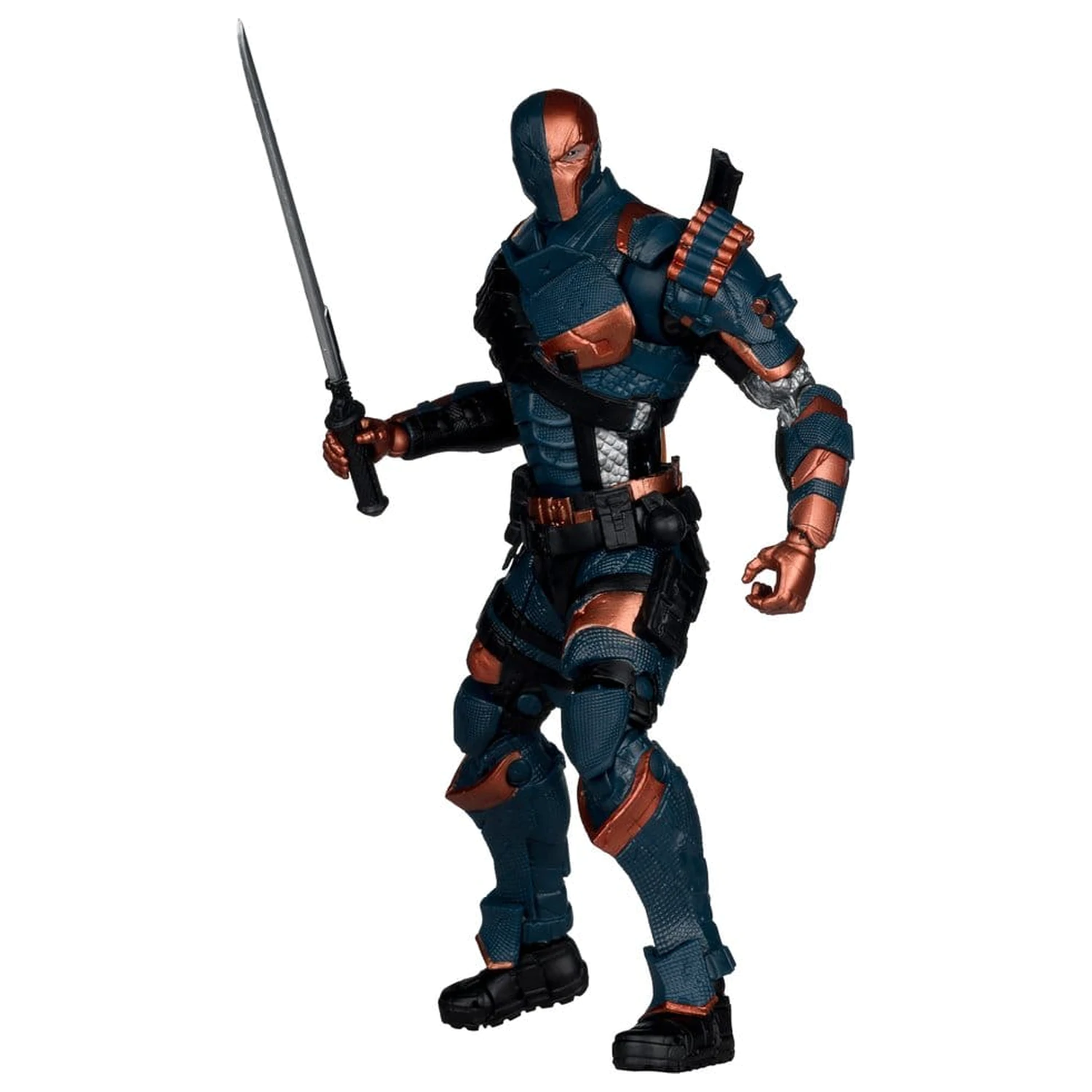 Arkham Origins DC Multiverse Action Figur Deathstroke 19 cm Produktfoto