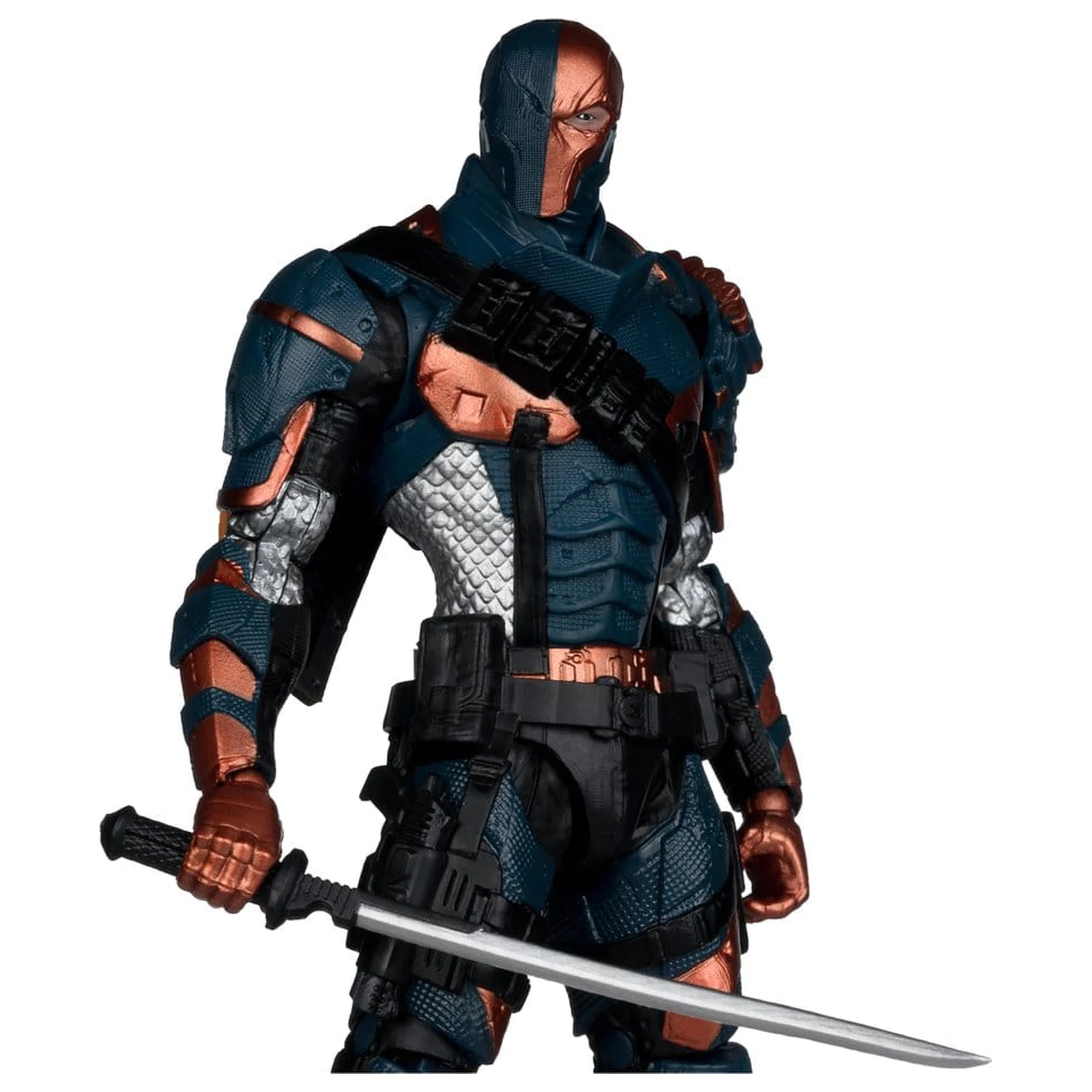 Arkham Origins DC Multiverse Action Figur Deathstroke 19 cm Produktfoto