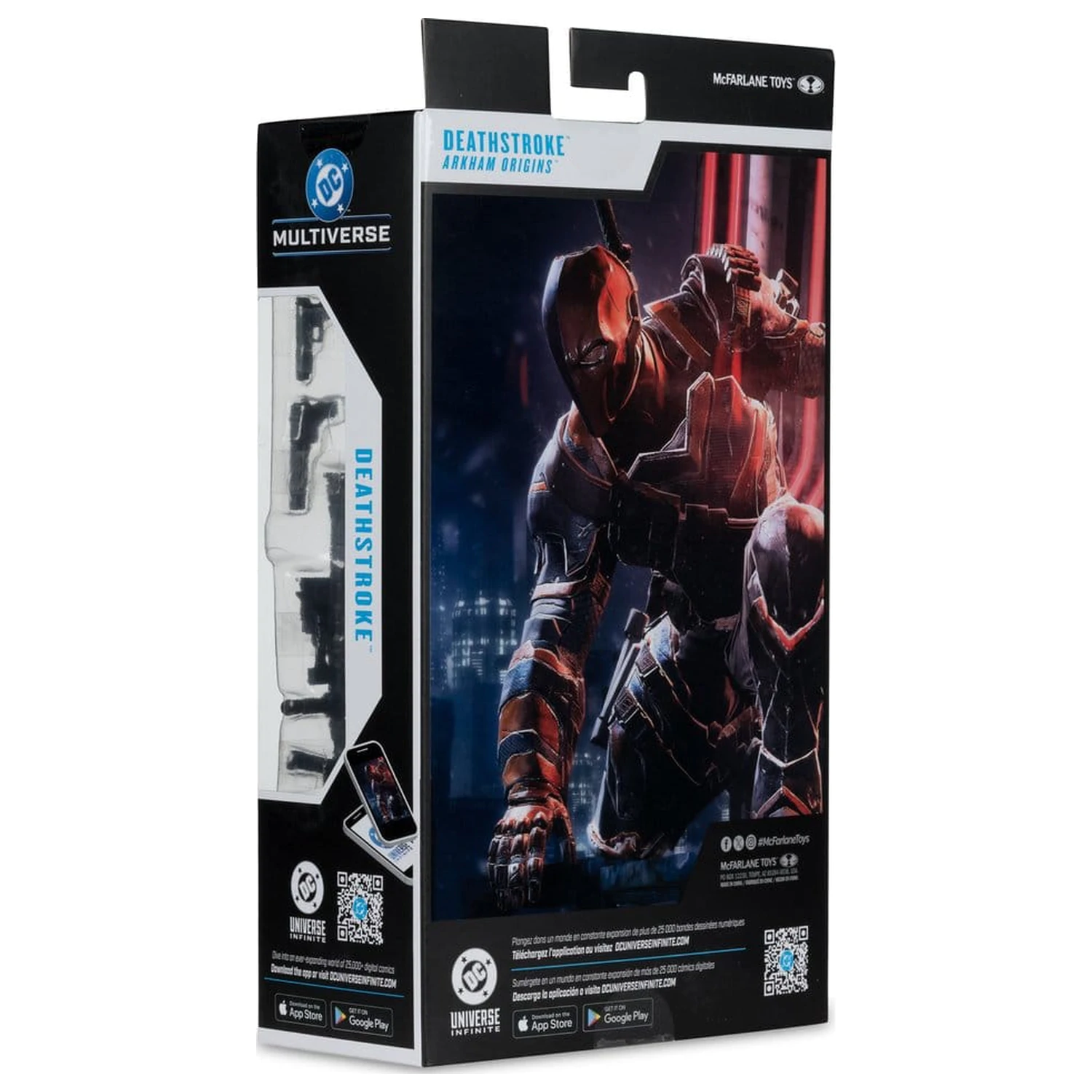 Arkham Origins DC Multiverse Action Figur Deathstroke 19 cm Produktfoto
