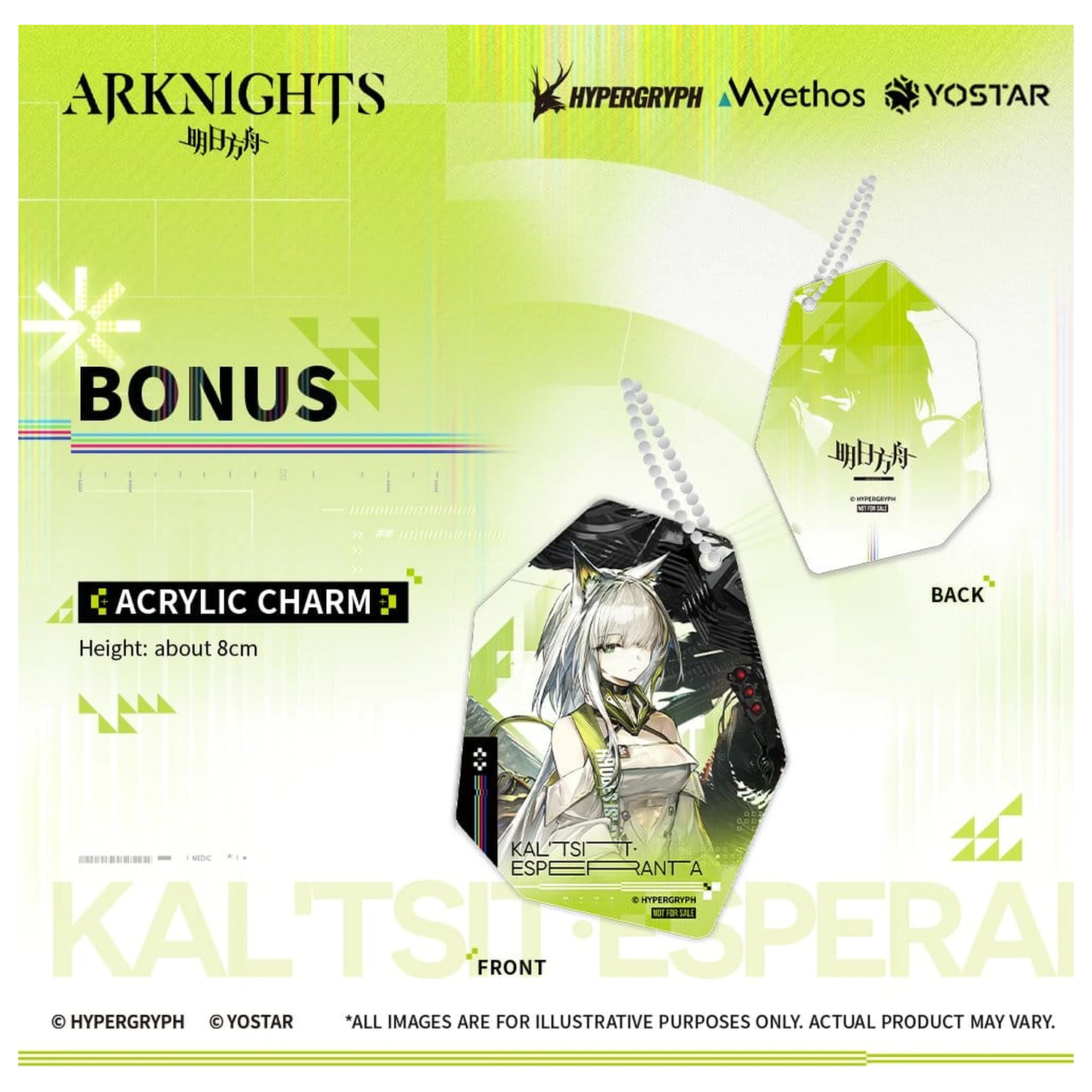 Arknights PVC Figur 1/7 Kal'tsit Esperanta 42 cm Produktfoto