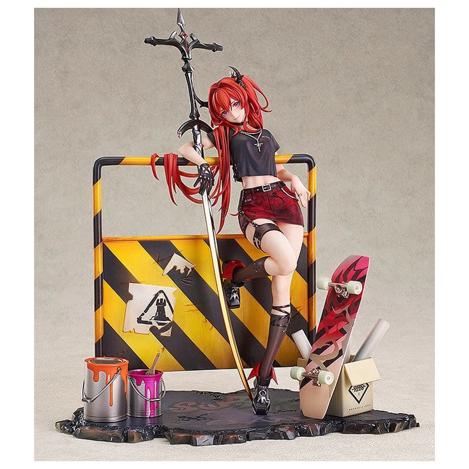 Arknights PVC Figur 1/7 Surtr: Liberté/Échec VER. 29 cm Produktfoto