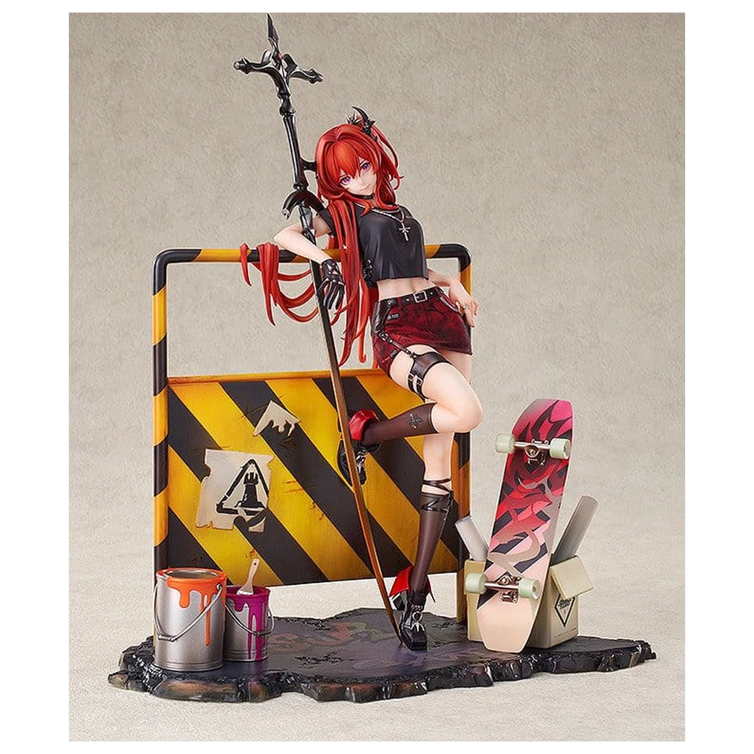 Arknights PVC Figur 1/7 Surtr: Liberté/Échec VER. 29 cm Produktfoto