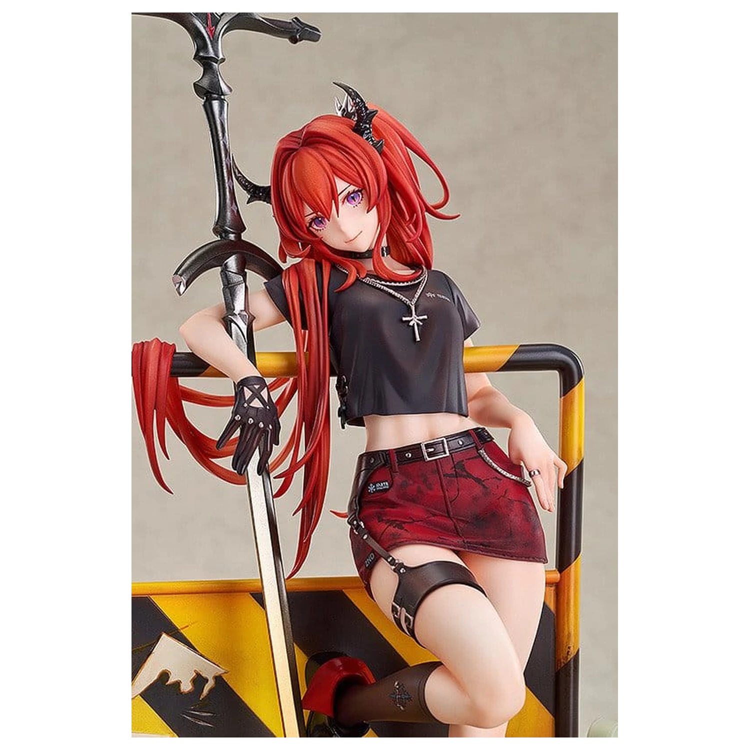 Arknights PVC Figur 1/7 Surtr: Liberté/Échec VER. 29 cm Produktfoto
