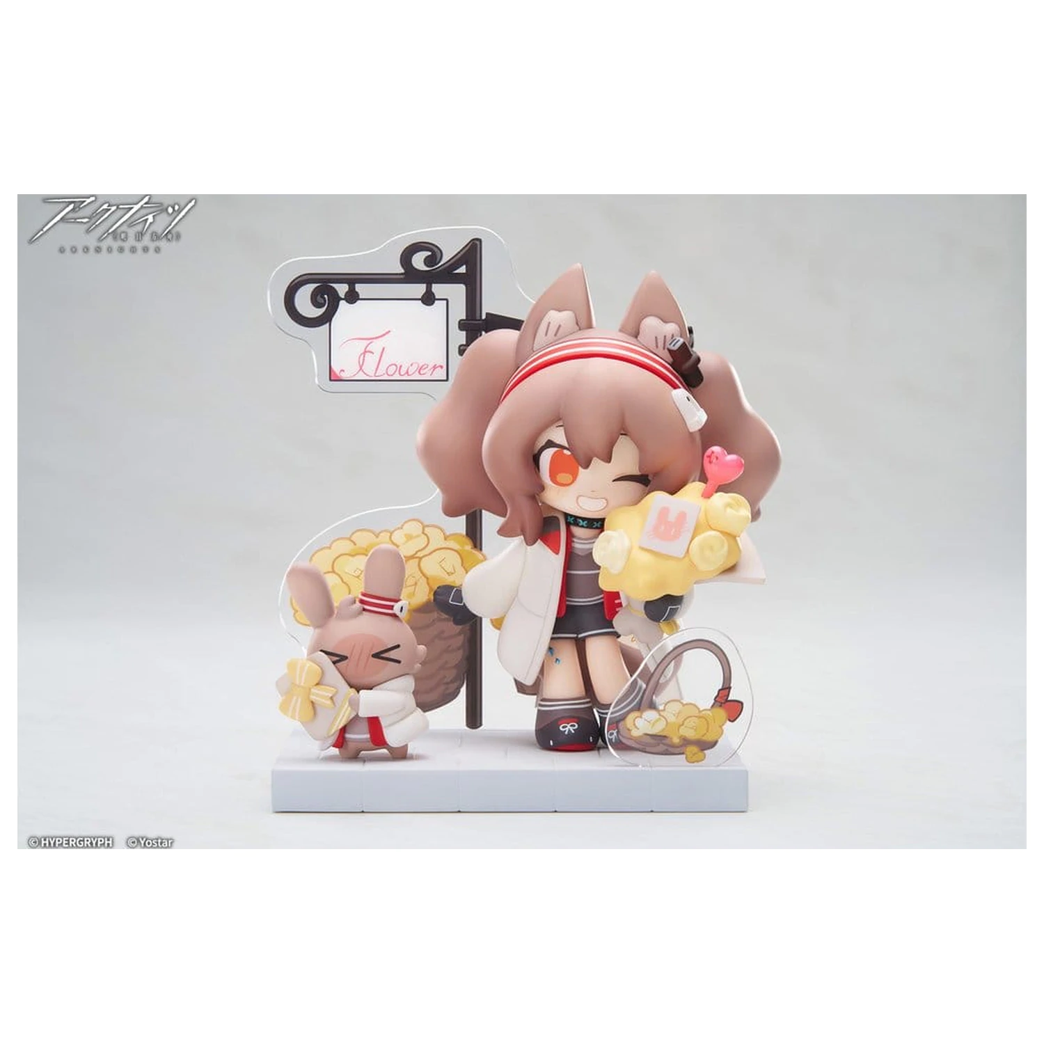 Arknights Cuties Serie Mini Figur Angelina 11 cm Produktfoto