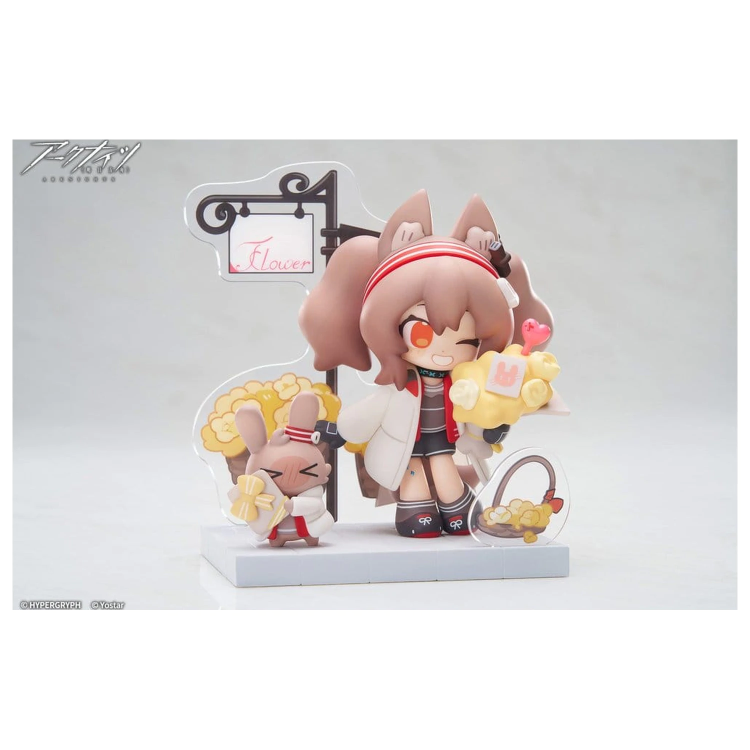 Arknights Cuties Serie Mini Figur Angelina 11 cm Produktfoto
