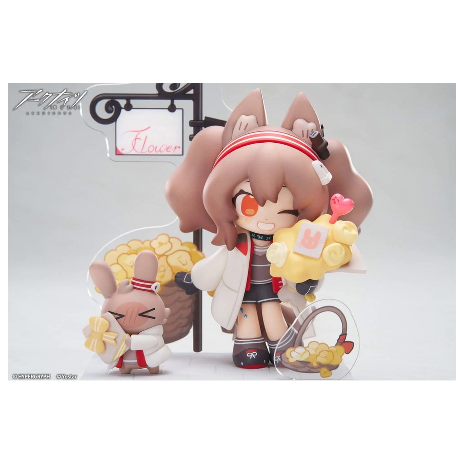 Arknights Cuties Serie Mini Figur Angelina 11 cm Produktfoto