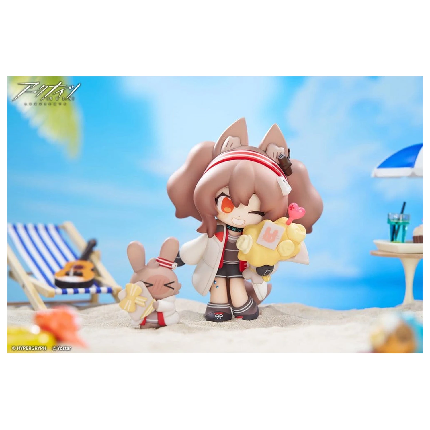 Arknights Cuties Serie Mini Figur Angelina 11 cm Produktfoto