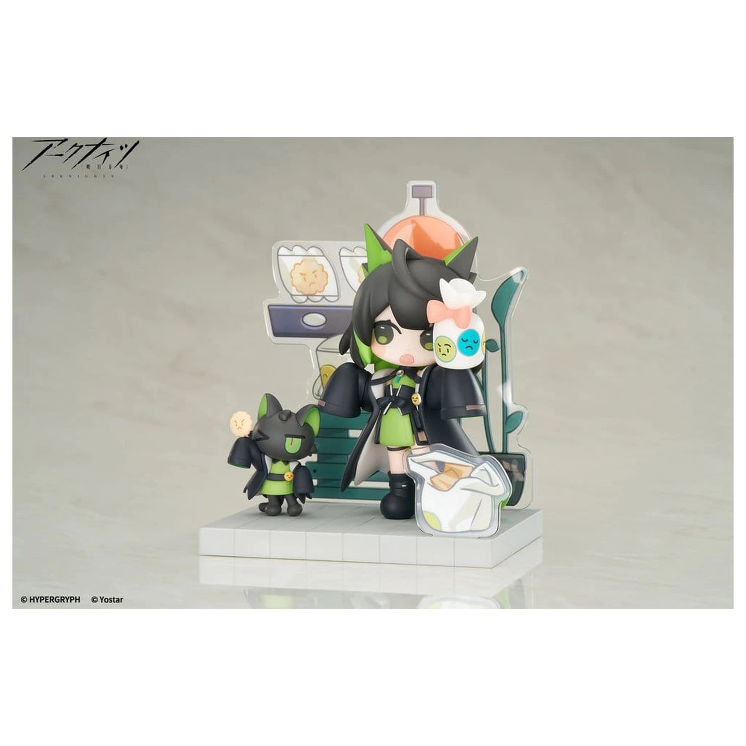 Arknights Cuties Series PVC Figur Mon3tr 11 cm Produktfoto