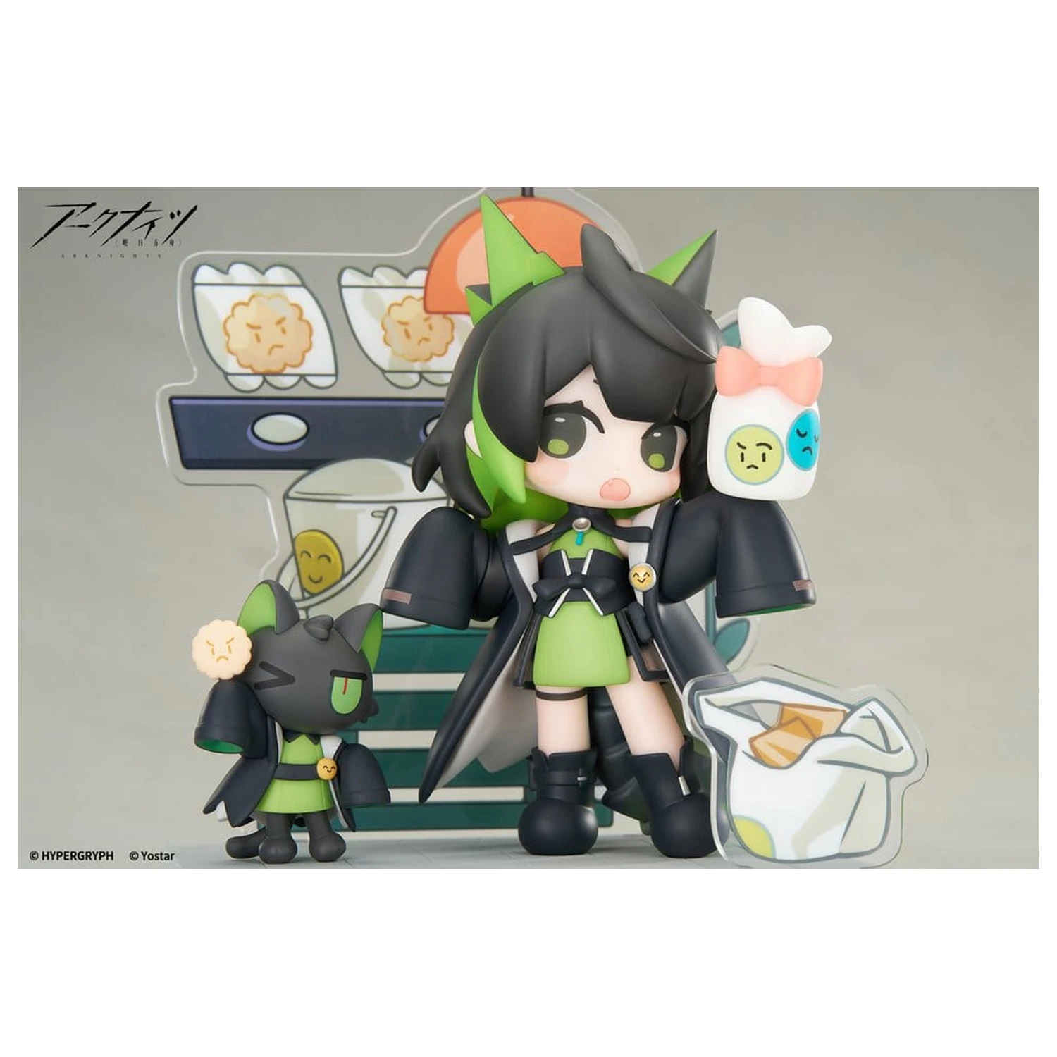 Arknights Cuties Series PVC Figur Mon3tr 11 cm Produktfoto