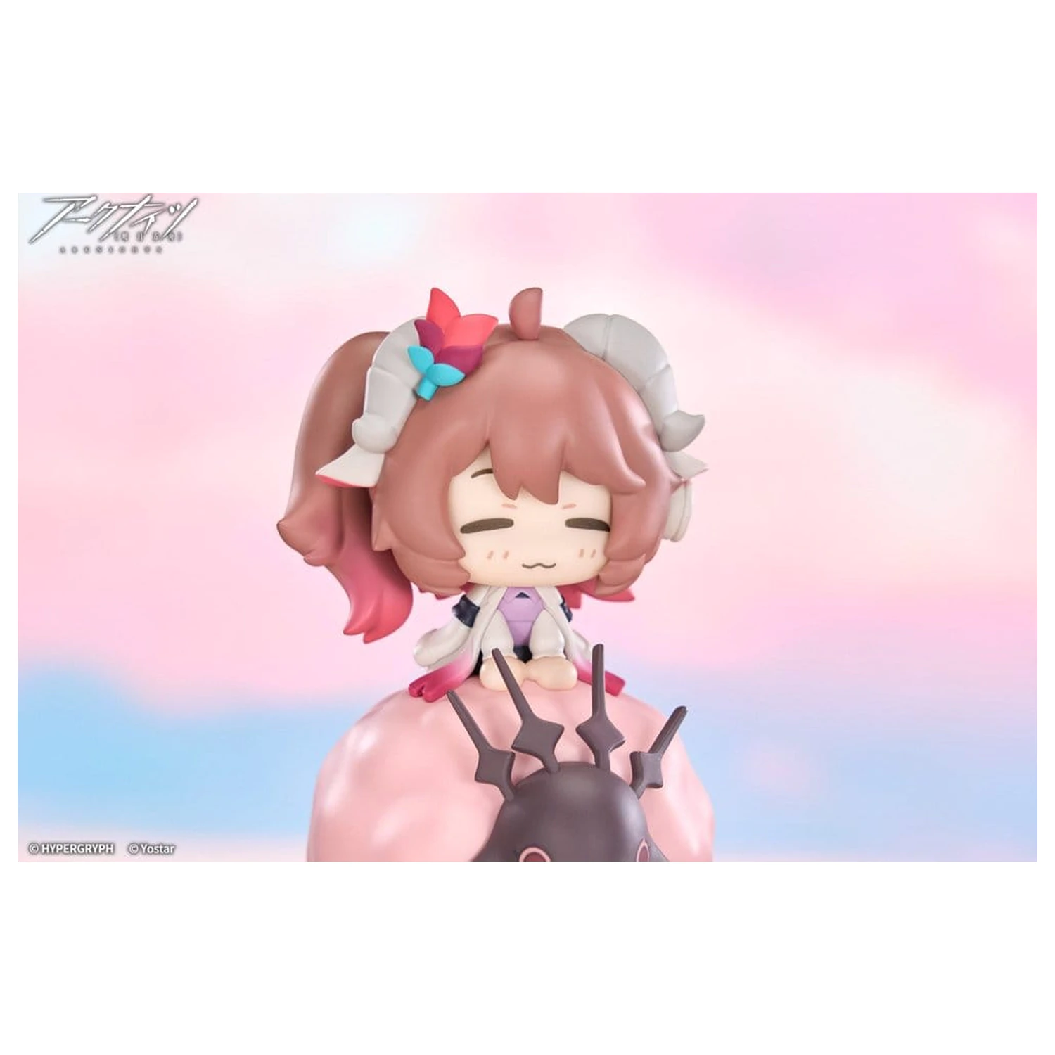 Arknights HappyShake PVC Figur Eyjafjalla the Hvit Aska 11 cm Produktfoto