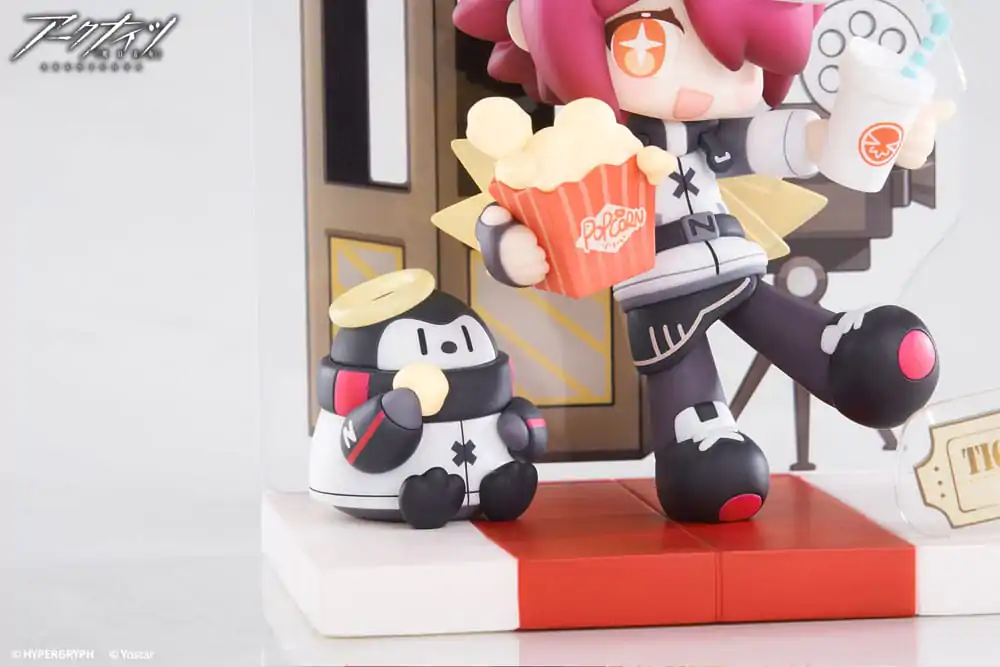 Arknights PVC Statue Mini Series Will You be Having the Dessert? Exusiai 10 cm termékfotó