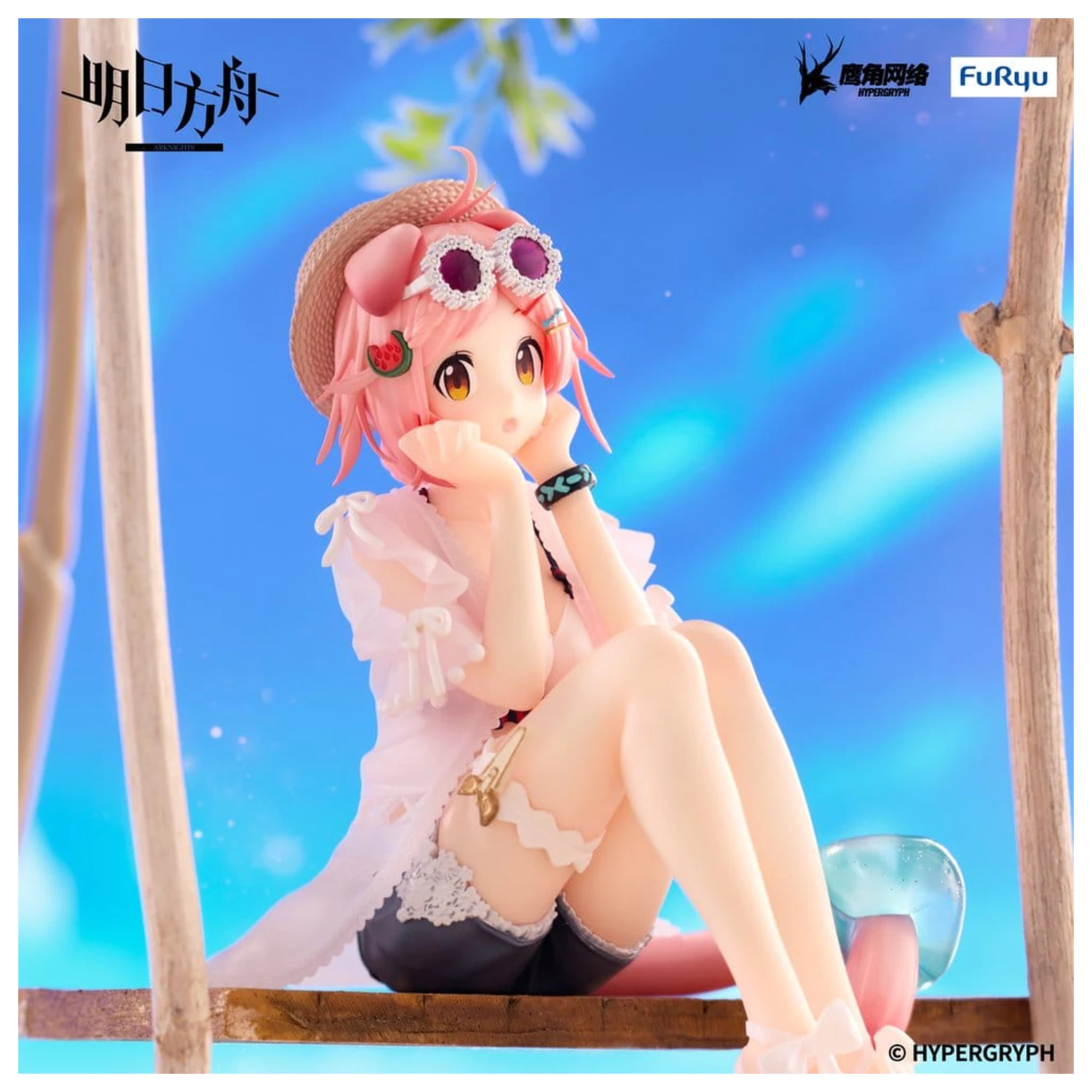 Arknights Noodle Stopper PVC Statue Goldenglow Summer Flowers FA394 Version 10 cm Produktfoto