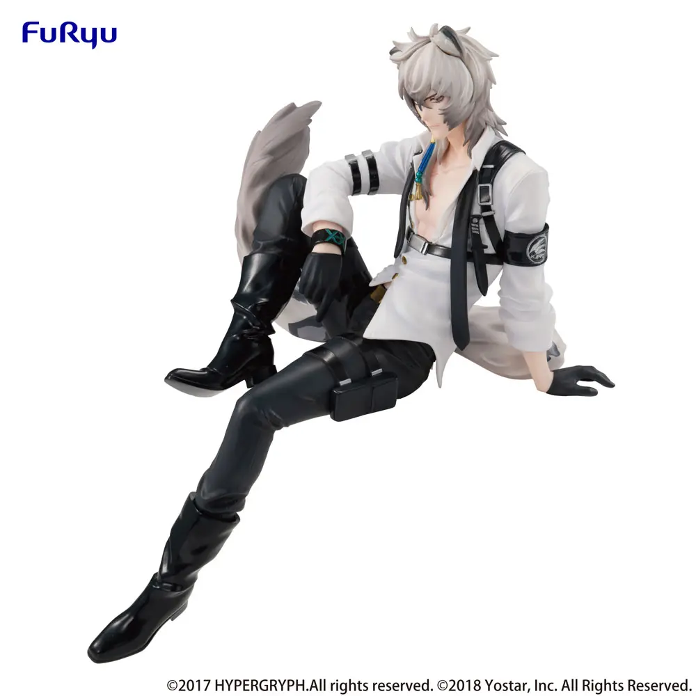 Arknights Noodle Stopper PVC Statue SilverAsh 19 cm Produktfoto