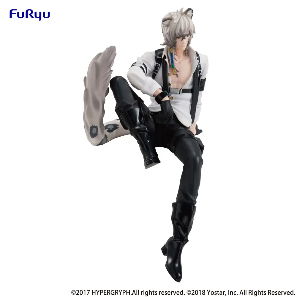 Arknights Noodle Stopper PVC Statue SilverAsh 19 cm Produktfoto