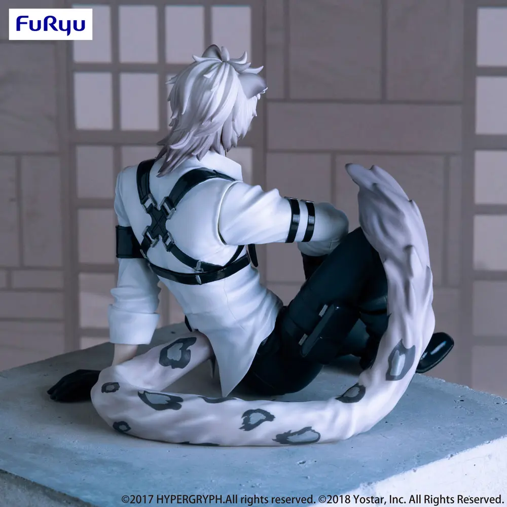 Arknights Noodle Stopper PVC Statue SilverAsh 19 cm Produktfoto