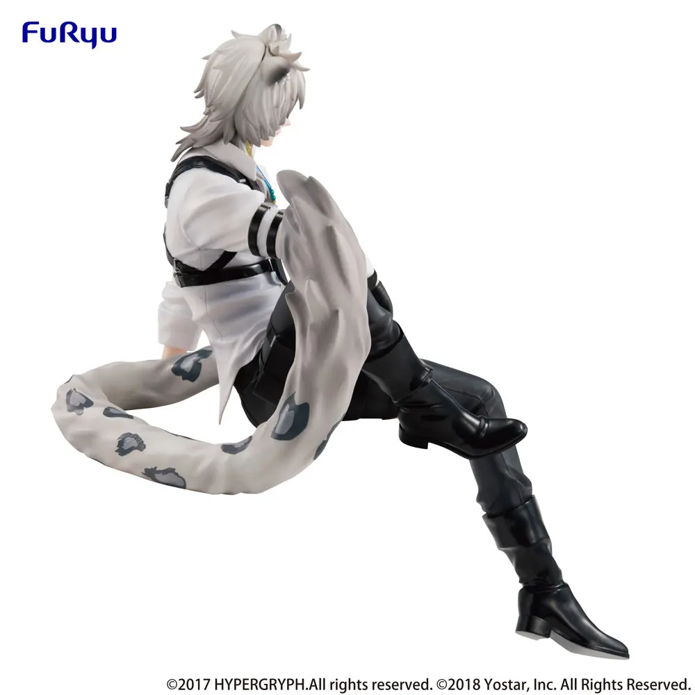 Arknights Noodle Stopper PVC Statue SilverAsh 19 cm Produktfoto
