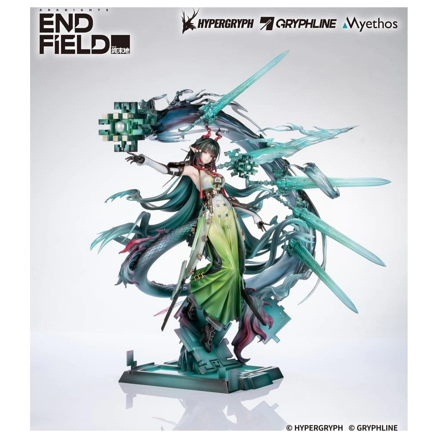 Arknights PVC Figur 1/7 Zhuang Fangyi 39 cm Produktfoto