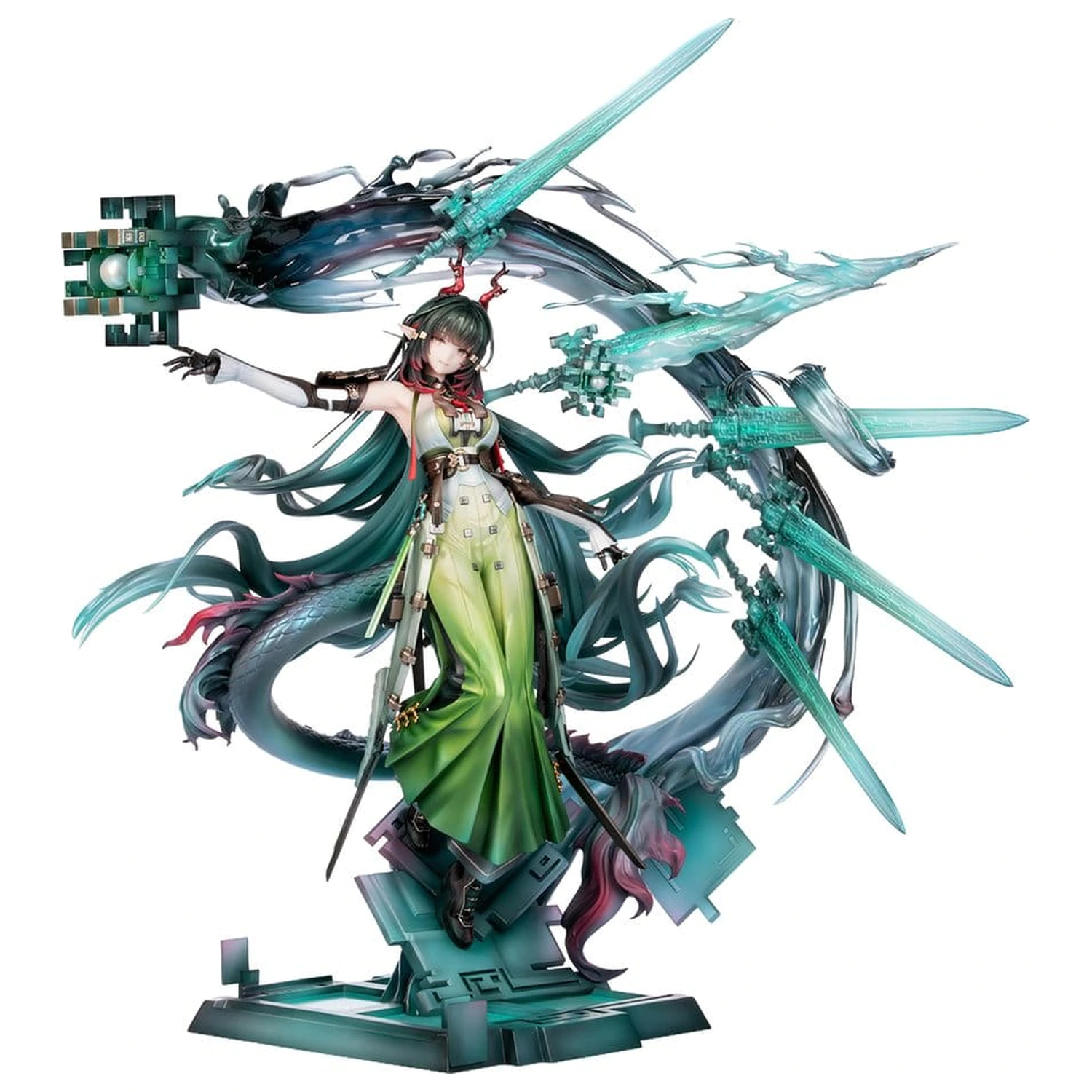Arknights PVC Figur 1/7 Zhuang Fangyi 39 cm Produktfoto