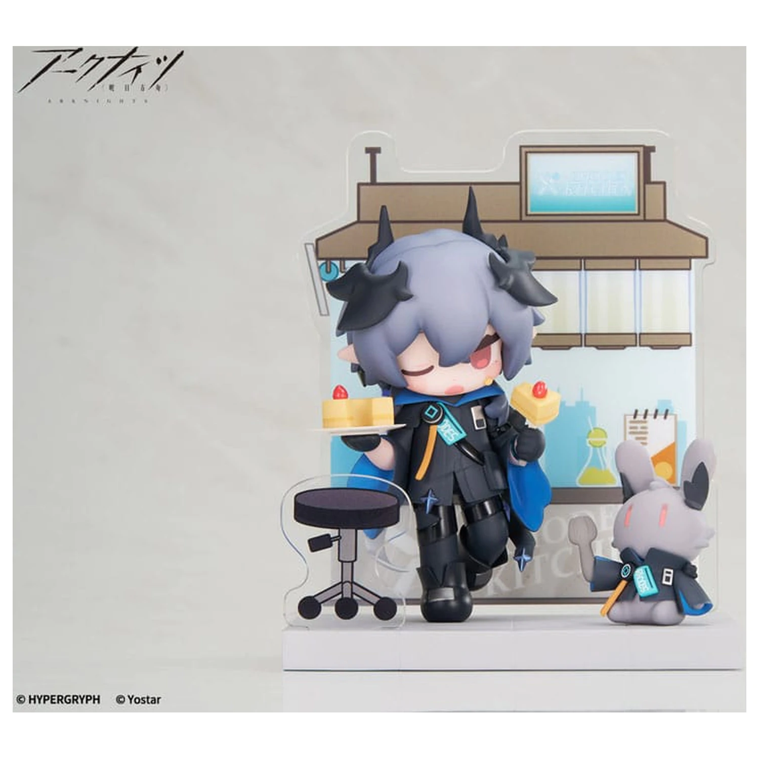 Arknights Would You Like A Dessert? Mini Serie PVC Statue Logos 10 cm Produktfoto