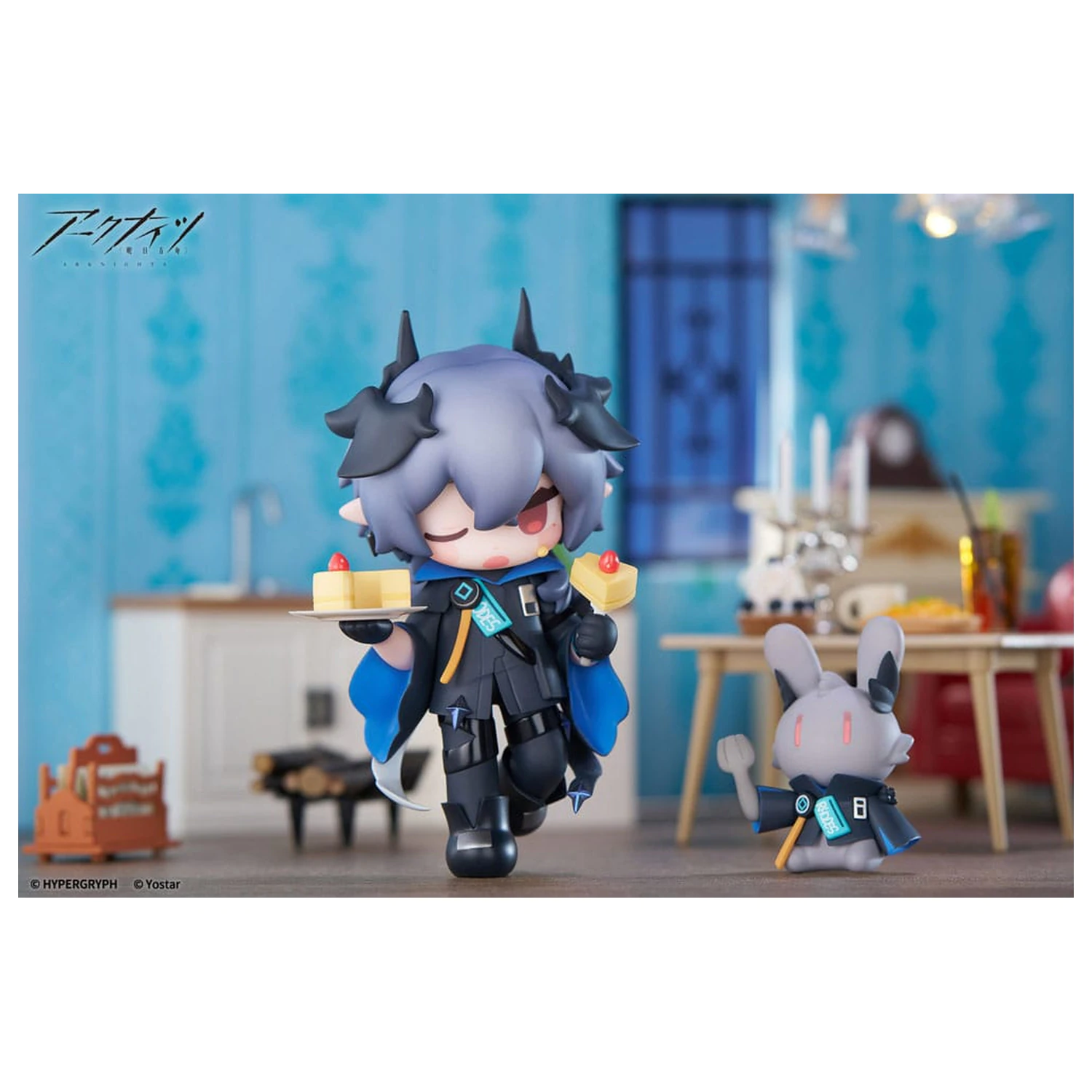 Arknights Would You Like A Dessert? Mini Serie PVC Statue Logos 10 cm Produktfoto