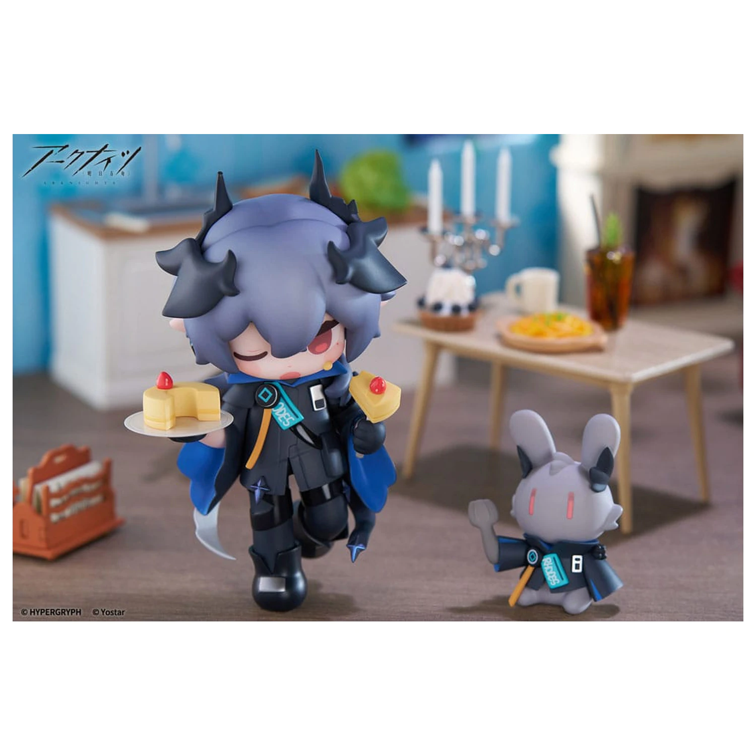 Arknights Would You Like A Dessert? Mini Serie PVC Statue Logos 10 cm Produktfoto