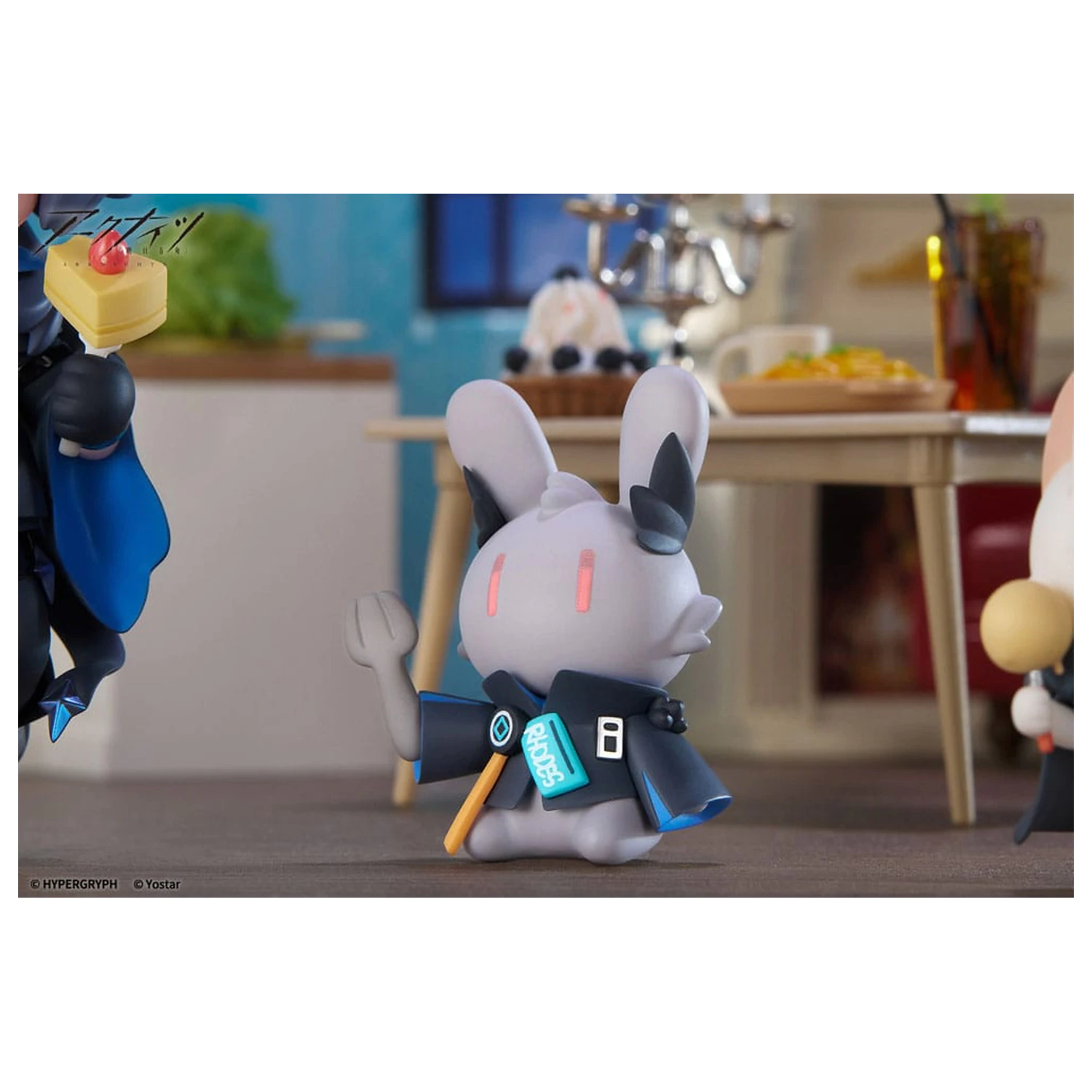 Arknights Would You Like A Dessert? Mini Serie PVC Statue Logos 10 cm Produktfoto