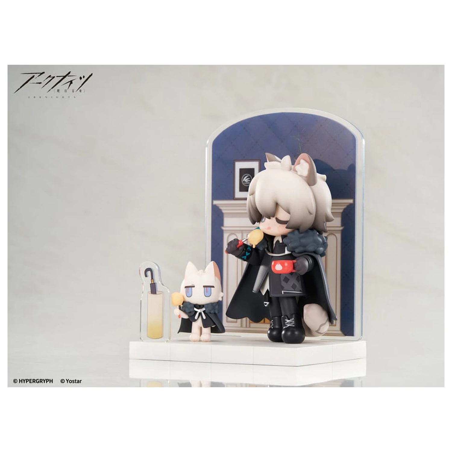 Arknights Would You Like A Dessert? Mini Serie PVC Statue SilverAsh 10 cm Produktfoto