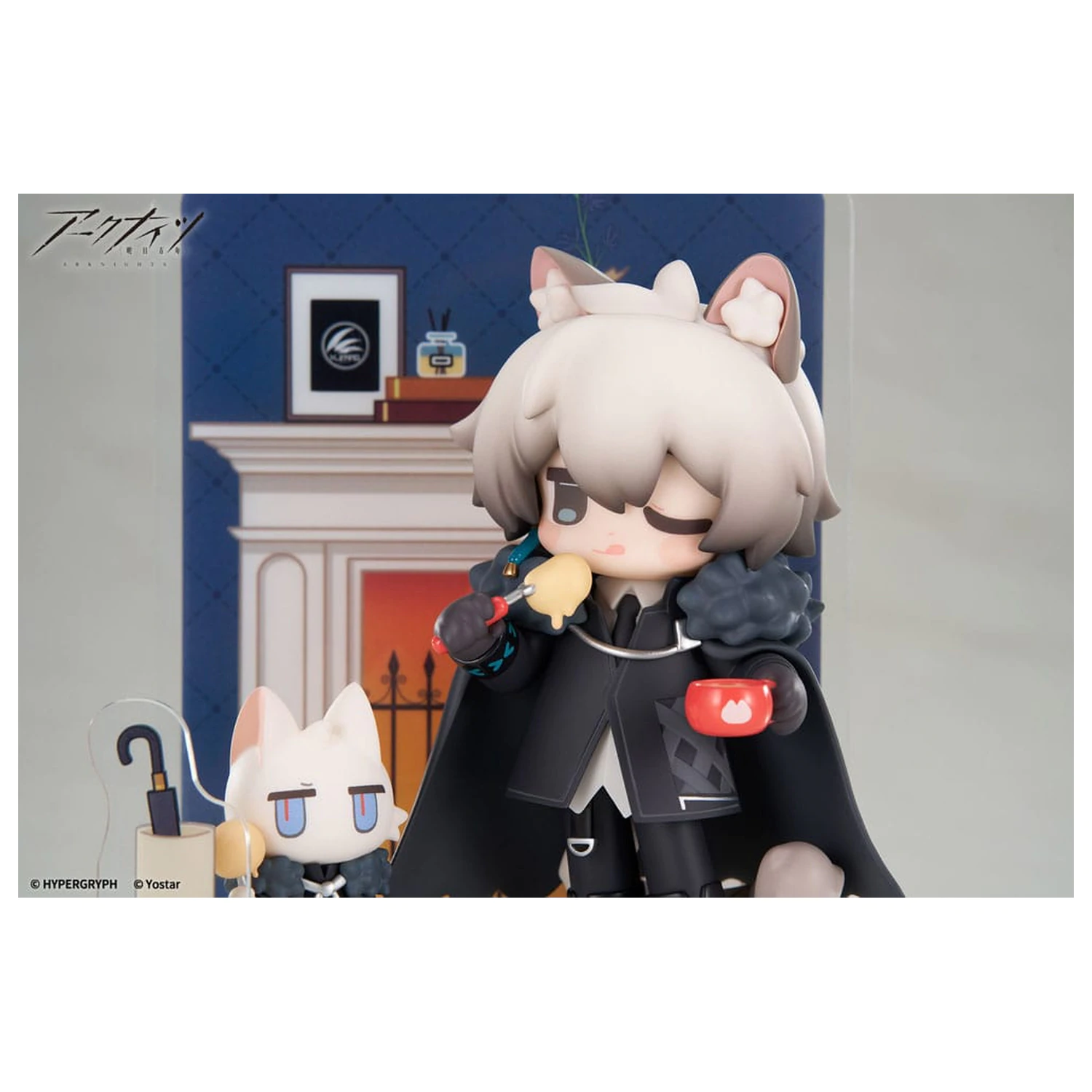 Arknights Would You Like A Dessert? Mini Serie PVC Statue SilverAsh 10 cm Produktfoto