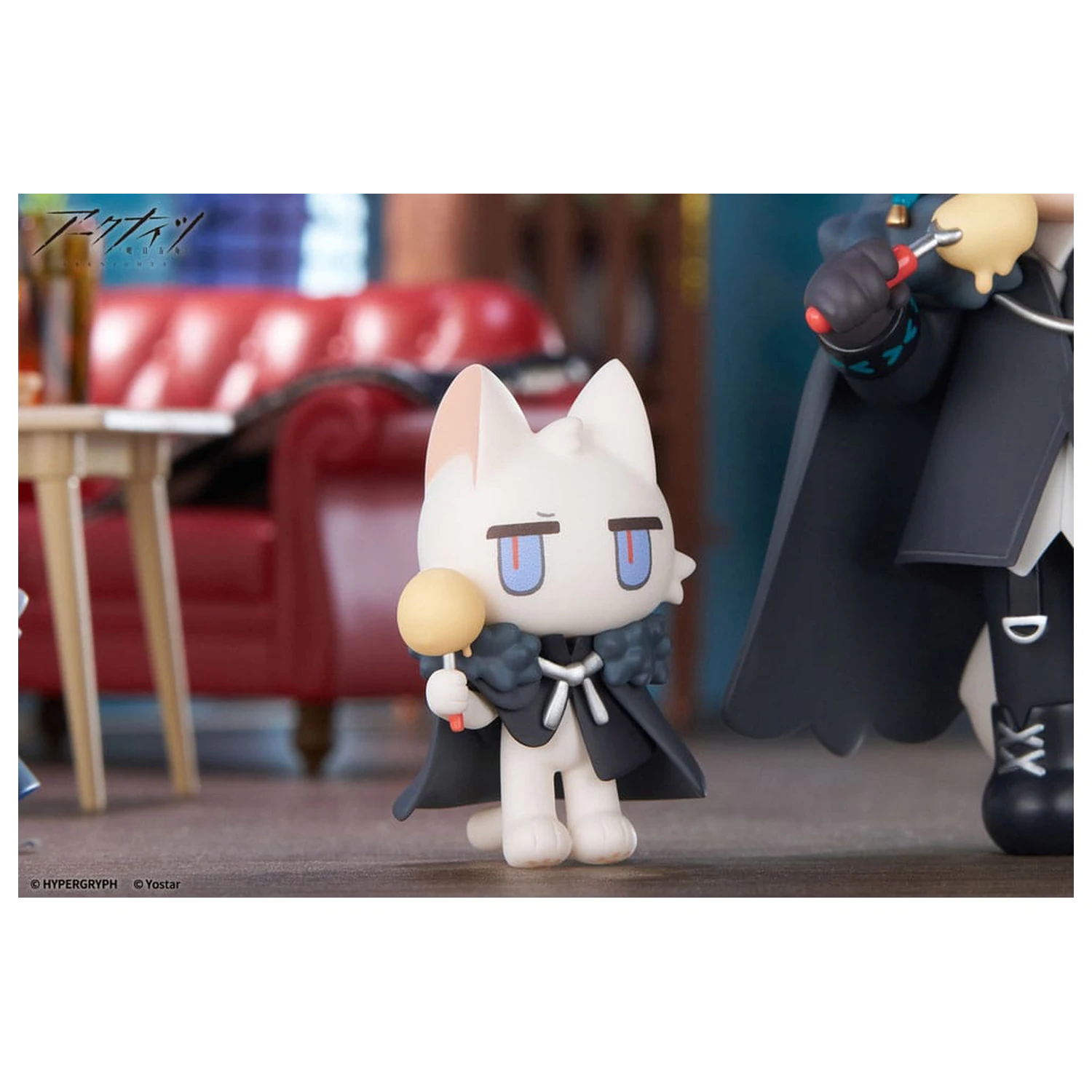 Arknights Would You Like A Dessert? Mini Serie PVC Statue SilverAsh 10 cm Produktfoto