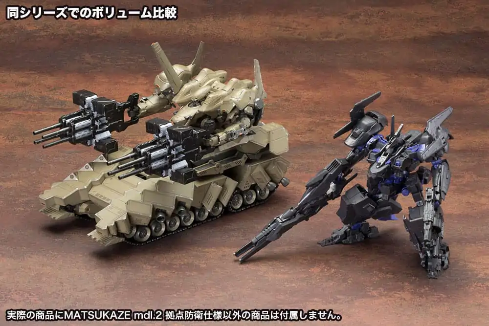 Armored Core Verdict Day Plastic Model Kit 1/72 Matsukaze mdl.2 Base Defense 22 cm Produktfoto