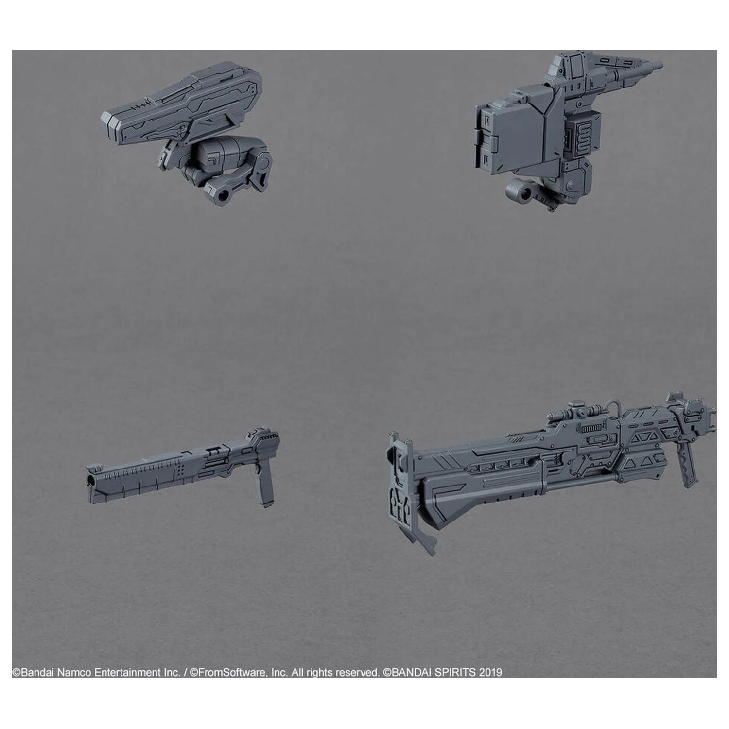 Armored Core VI Fires of Rubicon Waffe 03 Optionsteile Set Modell Bausatz 30 mm Produktfoto