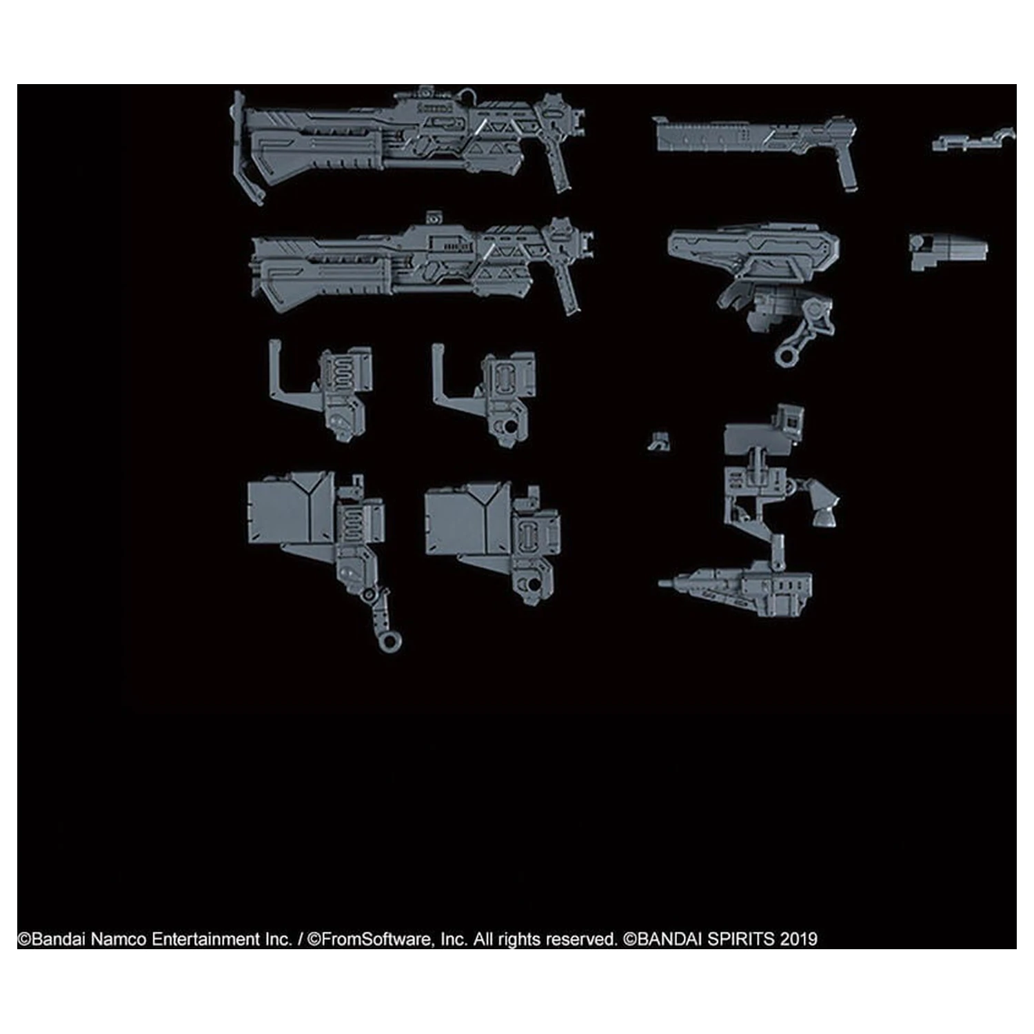 Armored Core VI Fires of Rubicon Waffe 03 Optionsteile Set Modell Bausatz 30 mm Produktfoto