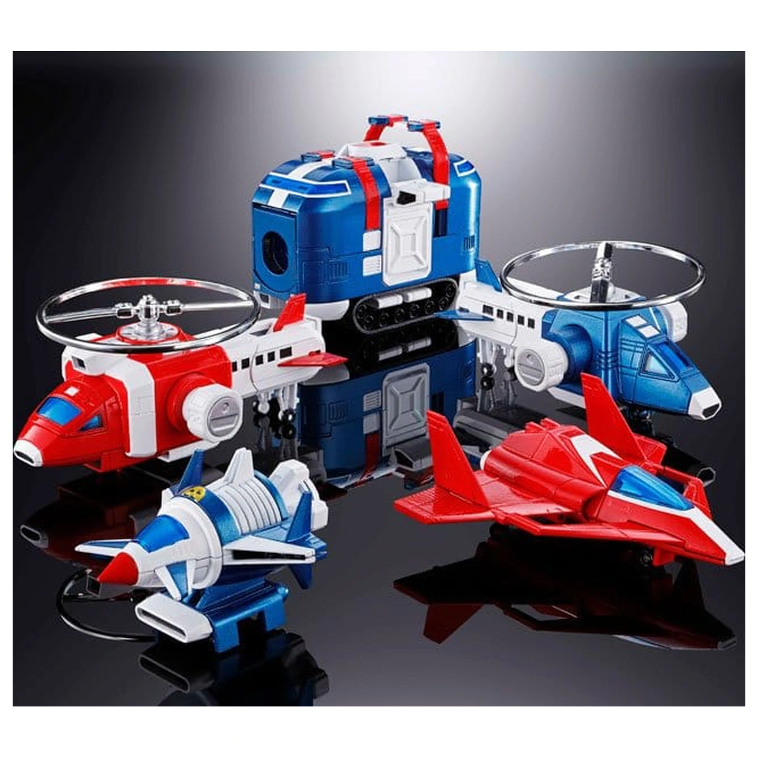 Armored Fleet Dairugger XV Soul of Chogokin Diecast Actionfigur GX-88 Produktfoto
