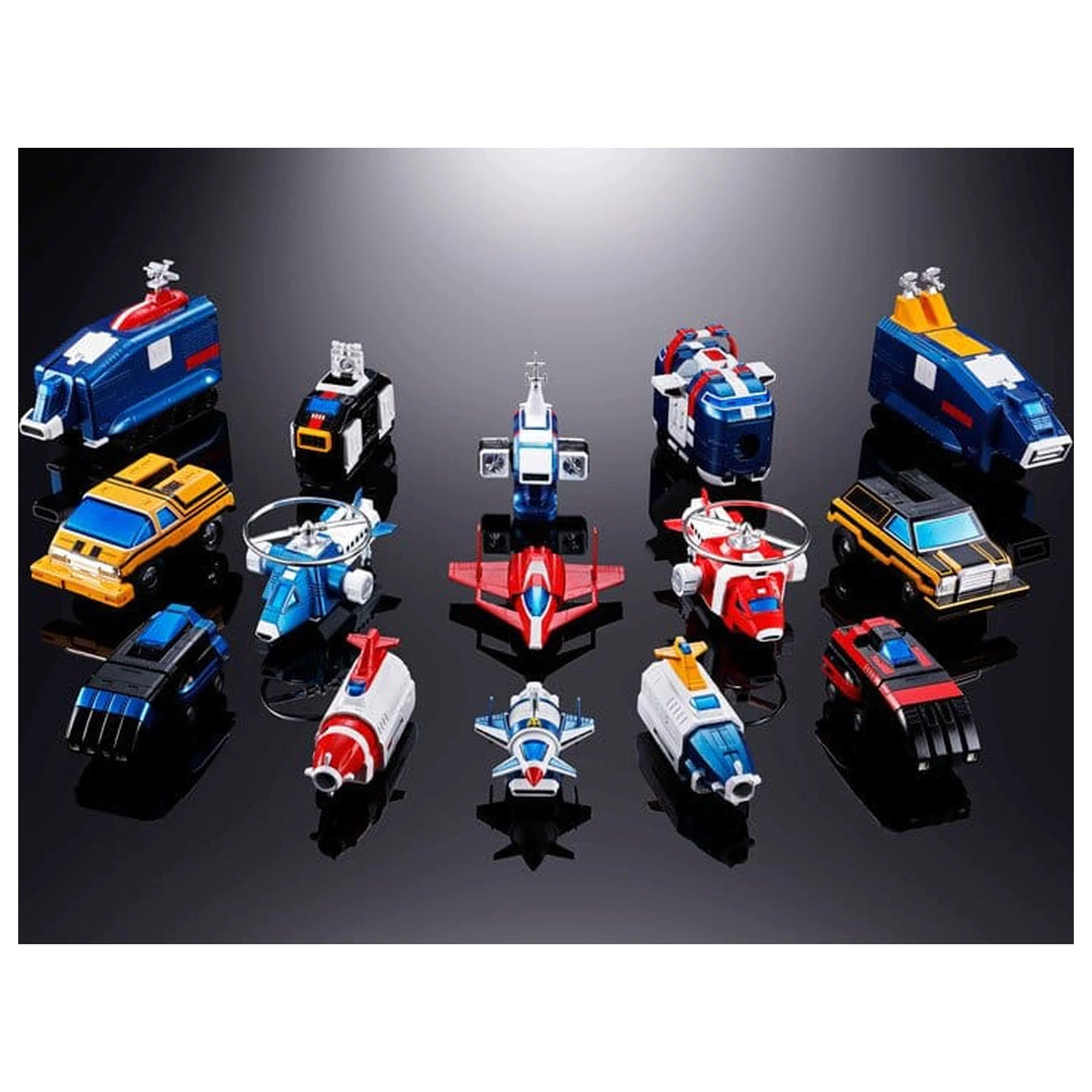 Armored Fleet Dairugger XV Soul of Chogokin Diecast Actionfigur GX-88 Produktfoto