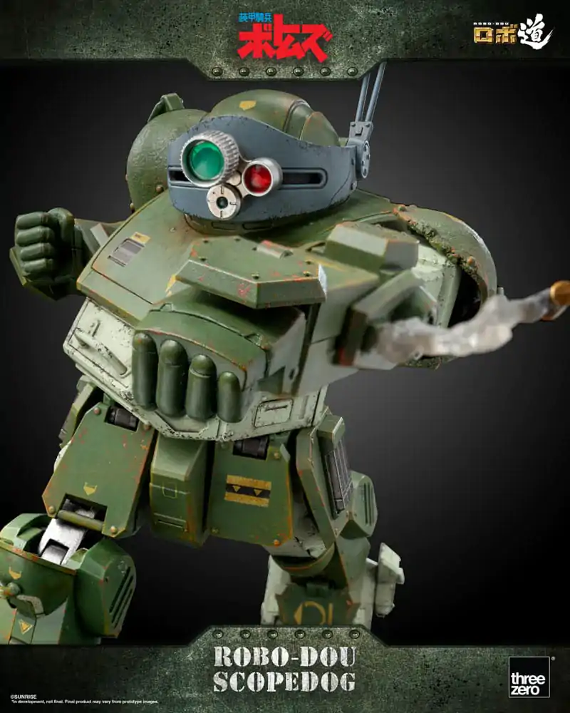 Armored Trooper Votoms Robo-Dou Actionfigur Scopedog 15 cm Produktfoto