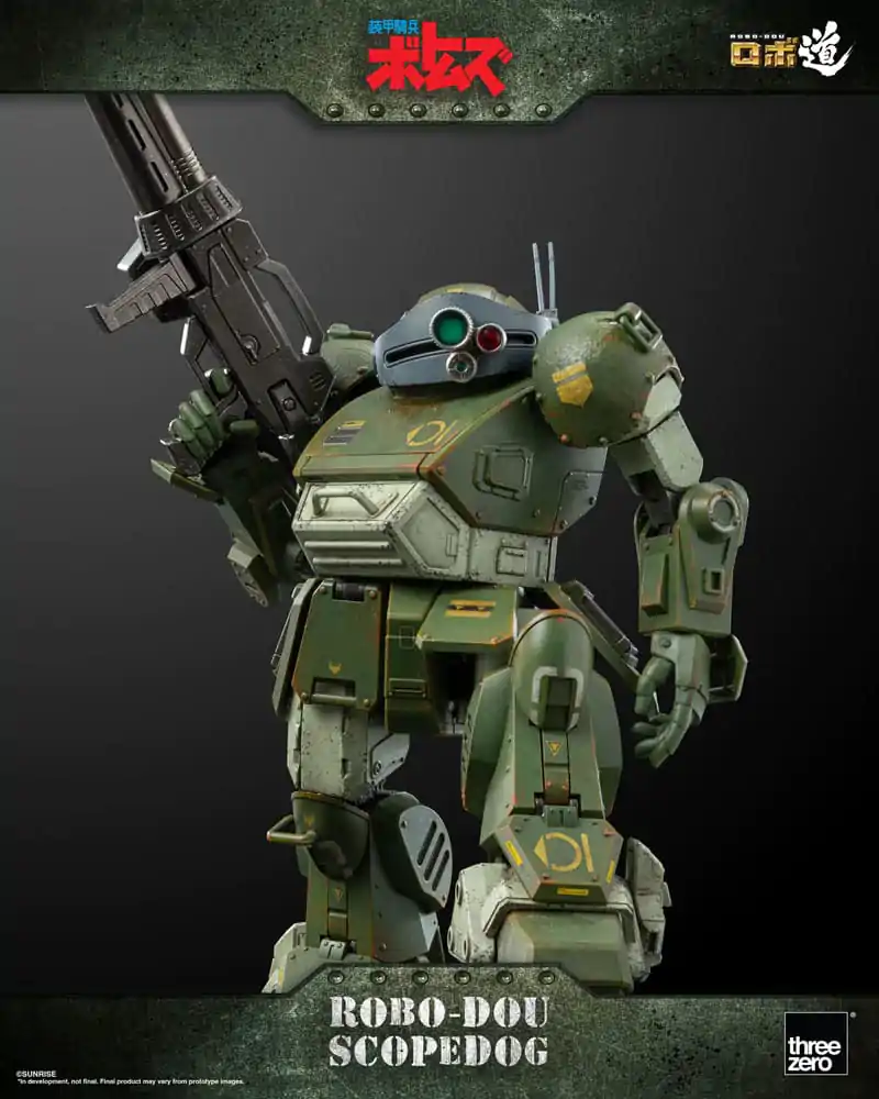 Armored Trooper Votoms Robo-Dou Actionfigur Scopedog 15 cm Produktfoto