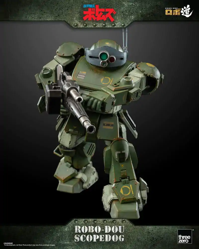 Armored Trooper Votoms Robo-Dou Actionfigur Scopedog 15 cm Produktfoto