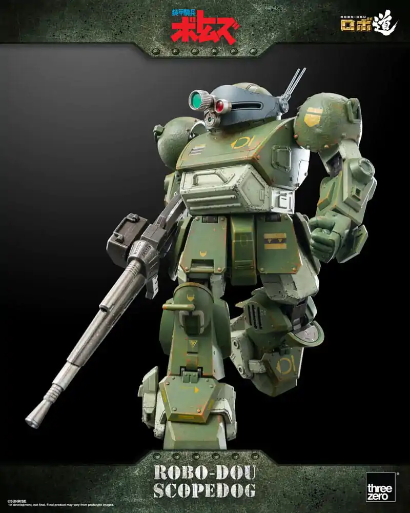 Armored Trooper Votoms Robo-Dou Actionfigur Scopedog 15 cm Produktfoto