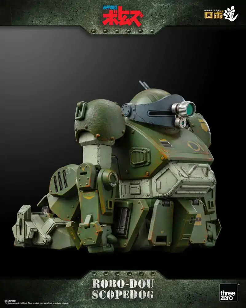 Armored Trooper Votoms Robo-Dou Actionfigur Scopedog 15 cm Produktfoto