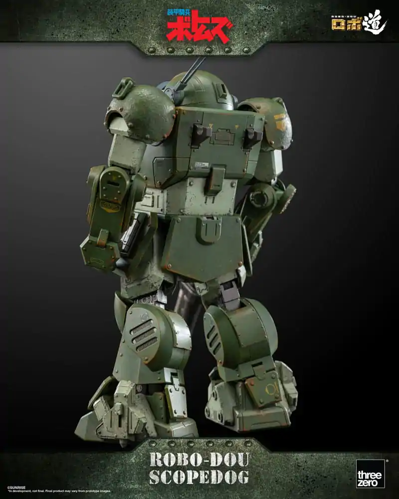 Armored Trooper Votoms Robo-Dou Actionfigur Scopedog 15 cm Produktfoto