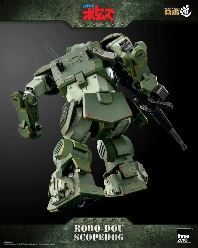 Armored Trooper Votoms Robo-Dou Actionfigur Scopedog 15 cm Produktfoto