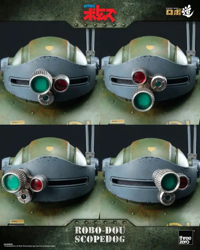 Armored Trooper Votoms Robo-Dou Actionfigur Scopedog 15 cm Produktfoto